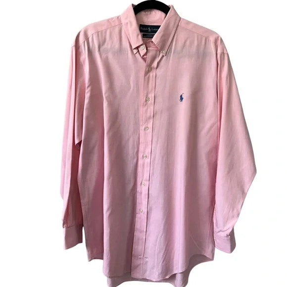 ralph lauren pinpoint oxford dress shirt Custom Fit Striped Pinpoint Oxford Shirt
